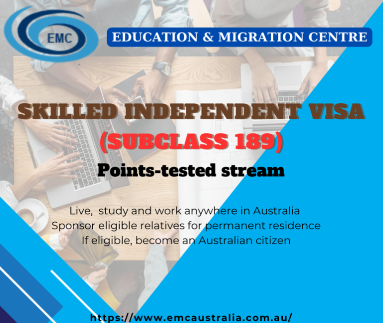 what-is-a-skilled-independent-visa-subclass-189-emc-education-migration-centre-australia